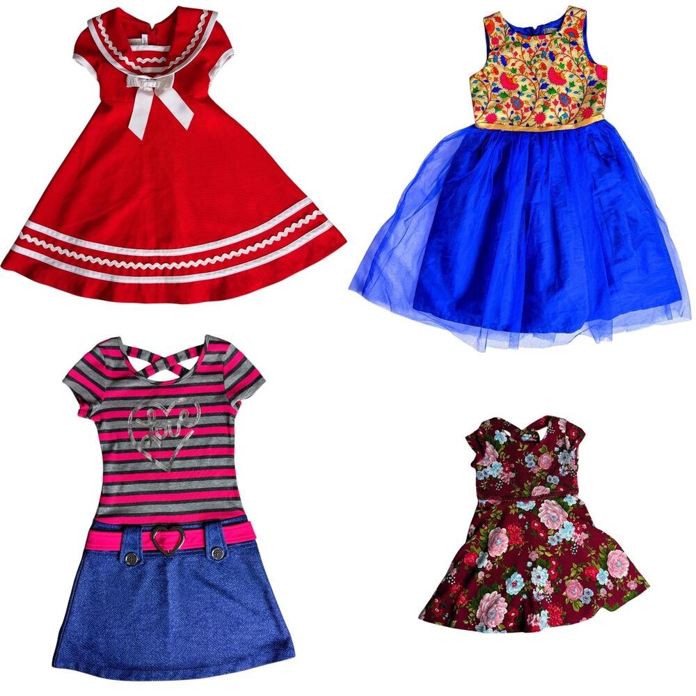 Girls dresses lot of 4, Bonnie jean,Lilt,ATUN
